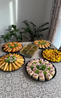 سفارش انواع فینگرفود،دسر،سینی مزه،چیدمان میز