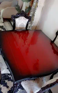 میز ناهارخوری چهار نفره چوب راش