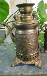 سماور زغالی آنتیک