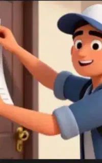 تراکت پخش کن هستم