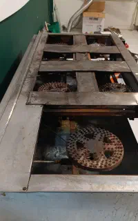 گاز صنعتی آشپزخانه ۷ شعله