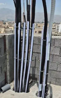نصب و لوله کشی کولر گازی تو کار