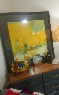 دوعددتابلوقدیمی عتیقه یکیشون امضاداره
