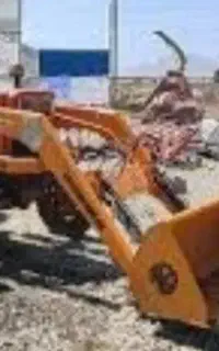 بیل جلوی تراکتور رومان شخمیران
