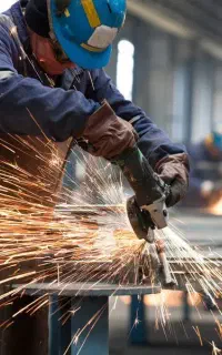 استخدام نیرو سنگ زنی و قالب گیری