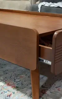 جلو مبلی تمام چوب محکم