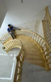 اجرای تخصصی انواع پله دوبلکس پله گرد کف پله نرده