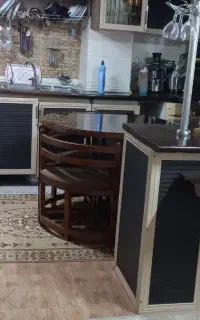 کابینت همراه با گاز و سینک و هود