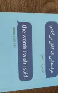 کتاب مینی مال حرف هایی که کاش میگفتم