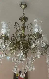 لوستر برنجی