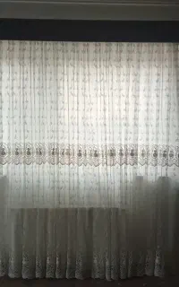 9 عدد پرده تور و مخمل