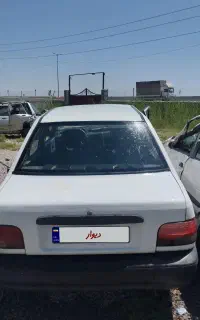 پراید مدل 82تصادفی