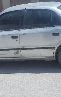 ماشین سمند نقره ای مدل ۸۳ ایکس ۷