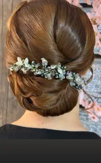 خدمات شنیون همراهی مژه هیدن فیشر