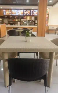 صندلی گرد حصیری