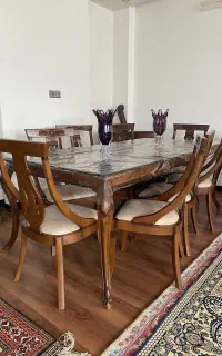 میز نهار خوری ۸ نفره