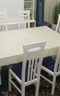 میز و صندلی غذاخوری شش نفره