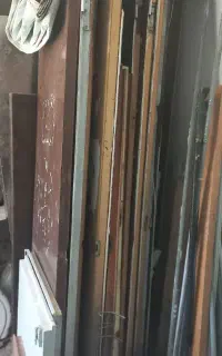 درب چوبی کمد