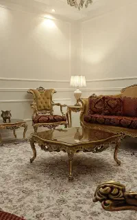مبلمان و میز عسلی