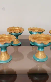 ظرف سفالی تزئینی