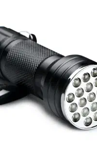 چراغ قوه یو وی uv دارای ۲۱ عدد ال ای دی