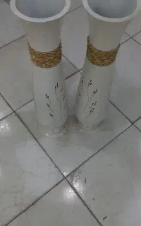 گلدان فایبر گلاس ۲ عدد