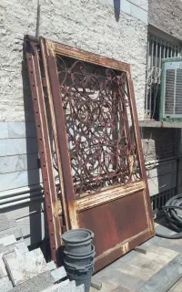 درب بزرگ آهنی سفارشی