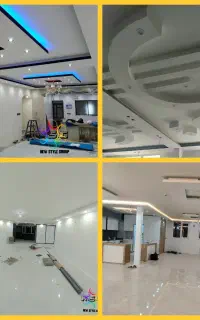 نقاشی ساختمان اجرای انواع رنگ و طرح کاغذ