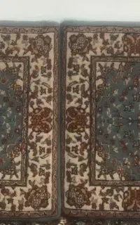 دوجفت پشتی آبی فیروزه ای درحدنو