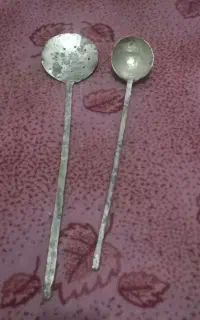 کفگیر ملاقه مسی اصل