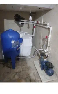 لوله کشی پنج لایه گازآب نصب پمپ آب منبع شوفاژ پکیج