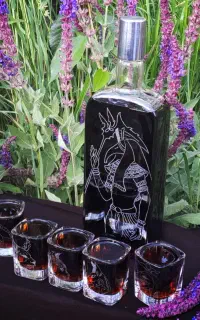 حکاکی روی شیشه