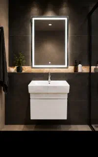 روشویی کابینتی پی وی سی مدل لیزن