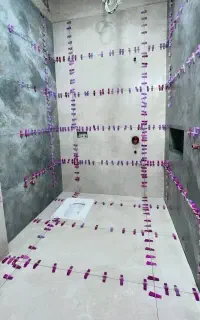 سنگ کاری کاشی دیوار چینی موزاییک و..