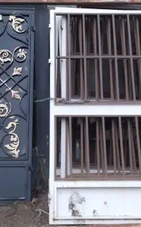 فروش انواع درب حیاط ونفرو کرکره ساده ‌،اقساطی،