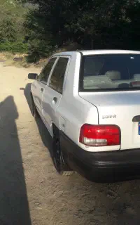پراید مدل ۹۸ بی رنگ شاسی پلمپ