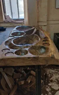 تولید کننده انواع ظرف و میز چوبی و سرو
