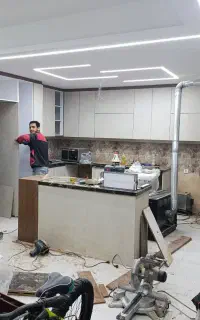 نصاب و خورده کاری کابینت ونصب کمد دیواری