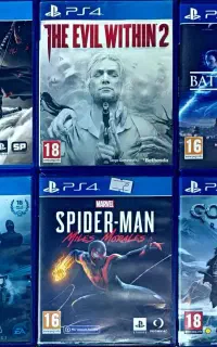 تعدادی دیسک های بازی مناسب ps4 و ps5