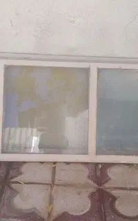 دو لنگه درب آهنی