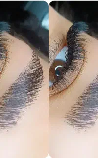 تاتو صورت ،اکستنشن مو و مژه ، آموزش میکاپ ضد آب