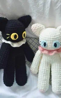 عروسک دستبافت پینترستی