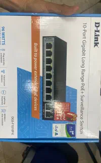 DGS-F1010P-E دی-لینک مدل POE سوییچ ۱۰ پورت