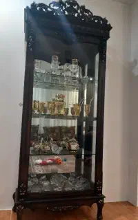 بوفه ویترین چوبی سلطنتی
