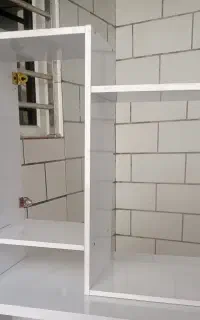 شلف کتابخانه دیواری.تمام ام دی اف