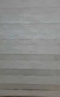پرده زیرا سفید درحد نو
