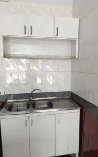 کابینت و سینک ظرفشویی با شیرسالم