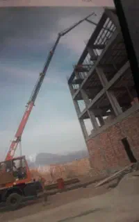 خدمات جرثقیل دکل بلند از ۷تن تا ۱۰۰تن