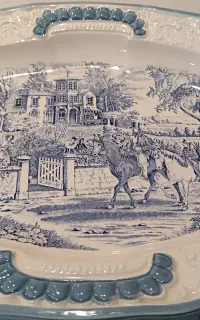 دیش سرامیک ژاپنی قدیمی