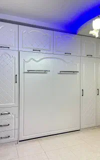 تختخواب کم‌جا کمددیواری کمجا تخت تاشودیواری پاکچوب